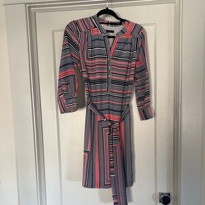 Striped Multicolor Dress